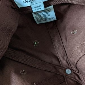 LACOSTE Small croc Hat